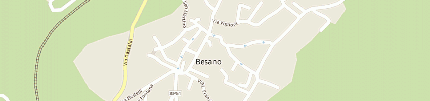 Mappa della impresa cavicchioli luigi a BESANO