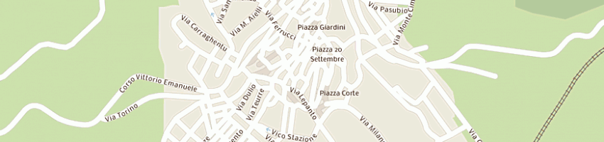 Mappa della impresa benzi michele a SILANUS