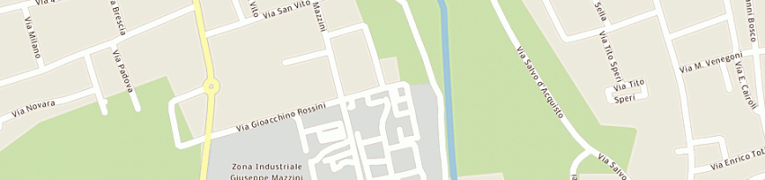 Mappa della impresa della moretta vittorio a SOLBIATE