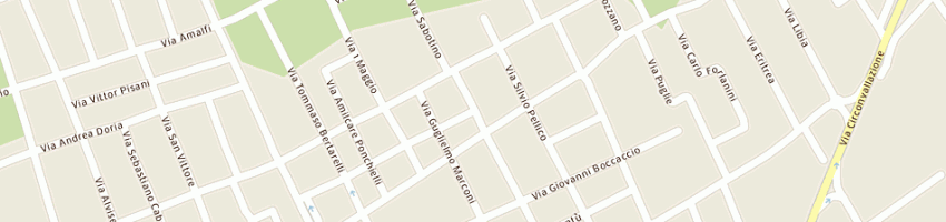 Mappa della impresa oytana a VILLA CORTESE