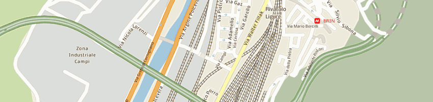 Mappa della impresa distretto sociale comunale valpolcevera rivarolo a GENOVA