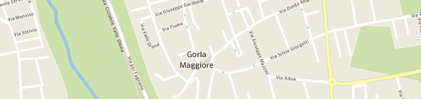 Mappa della impresa scuola civica di musica a GORLA MAGGIORE