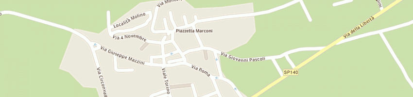 Mappa della impresa sinibaldi luciano a VIGNOLE BORBERA