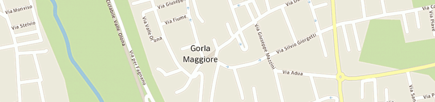 Mappa della impresa scandroglio (sas) a GORLA MAGGIORE