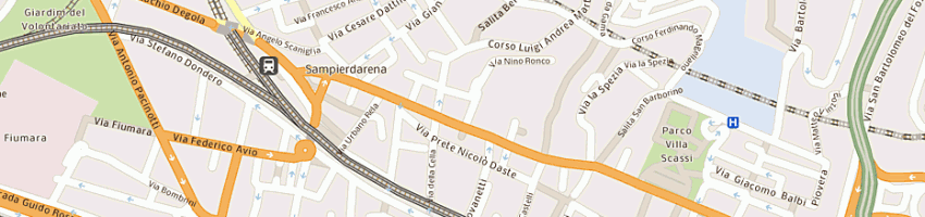 Mappa della impresa giammaria zena' di gianfranco zenadocchio a GENOVA