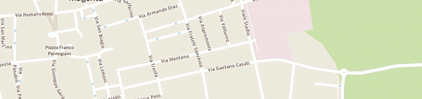 Mappa della impresa zani rag mario a MAGENTA