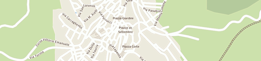 Mappa della impresa gbc snc di benzi giannetto e c a SILANUS