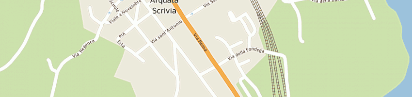 Mappa della impresa fossati angelo a ARQUATA SCRIVIA