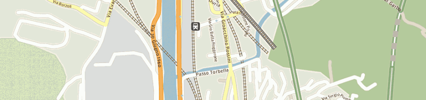 Mappa della impresa bruzzone alessandro a GENOVA