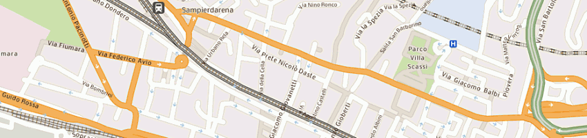 Mappa della impresa bar il timone di de giorgi santo a GENOVA
