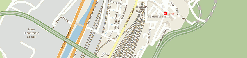 Mappa della impresa bocca luigi lavori edili a GENOVA