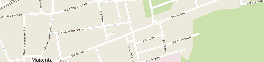 Mappa della impresa mavitur snc a MAGENTA