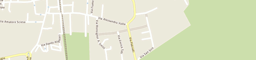 Mappa della impresa milani marino a VEDANO OLONA