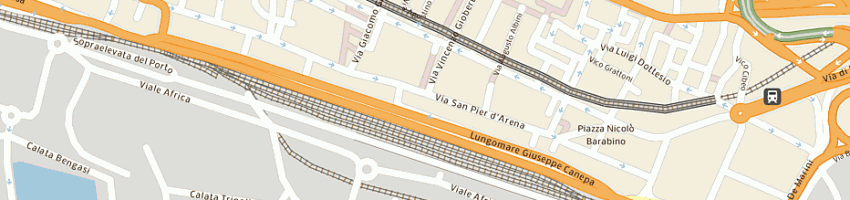 Mappa della impresa nittco srl a GENOVA