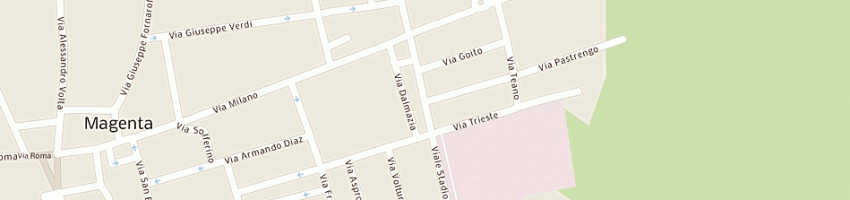 Mappa della impresa liceo scientifico lbramante co provincia a MAGENTA