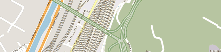 Mappa della impresa ctm carpenterie tubazioni montaggi (snc) a GENOVA