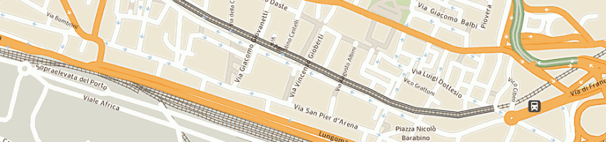 Mappa della impresa edilserena di lazzarini domenico e segalerba bruno snc a GENOVA