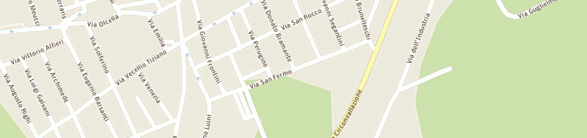Mappa della impresa ferrari acciai srl a VILLA CORTESE