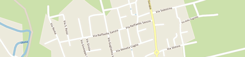 Mappa della impresa di dio giuseppe a GORLA MAGGIORE