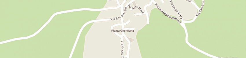Mappa della impresa comando provinciale vigili del fuoco a RUINAS