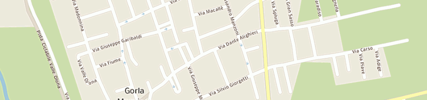 Mappa della impresa fuse' armano a GORLA MAGGIORE