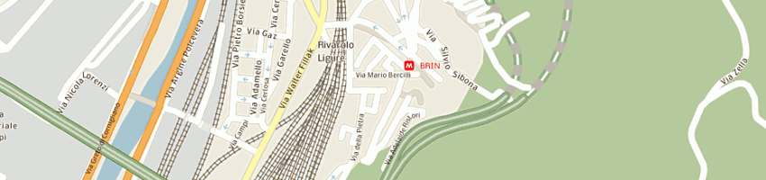 Mappa della impresa creb srl a GENOVA