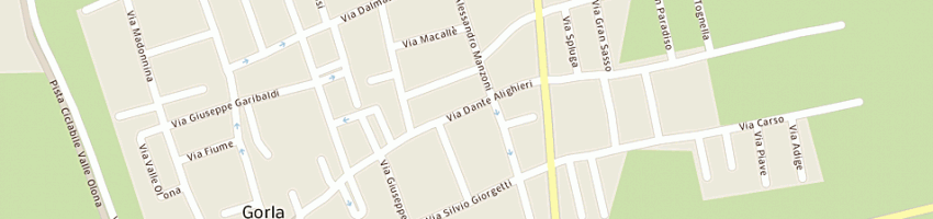 Mappa della impresa due c di cappellato wanda e colombo lara snc a GORLA MAGGIORE