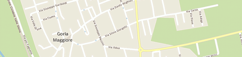 Mappa della impresa simioni sergio sas a GORLA MAGGIORE