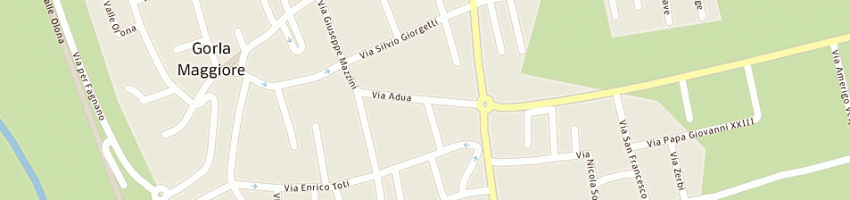 Mappa della impresa graf 92 di meggiolaro gianmario e c (snc) a GORLA MAGGIORE