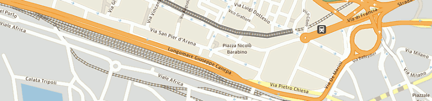 Mappa della impresa ifn srl a GENOVA