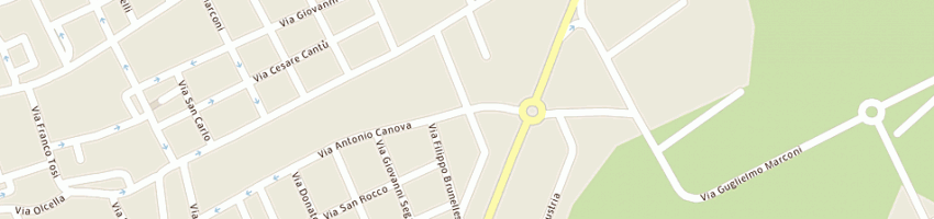 Mappa della impresa carrozzeria caon di caon luigino e figli snc a VILLA CORTESE