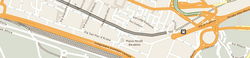 Mappa della impresa sdkappa srl a GENOVA