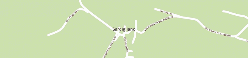 Mappa della impresa nuvole srl a SARDIGLIANO