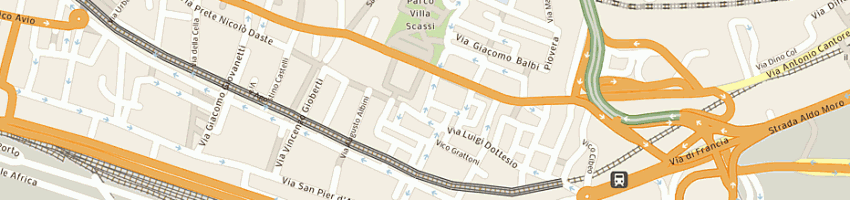 Mappa della impresa norville francesco a GENOVA