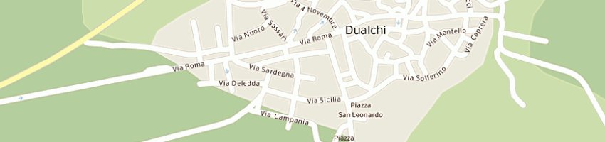 Mappa della impresa comune di dualchi a DUALCHI