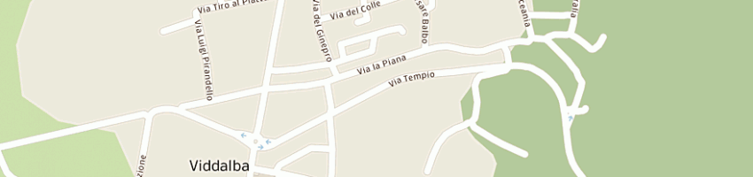 Mappa della impresa flli cossu di gianluca e claudio c snc a VIDDALBA
