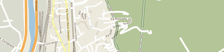 Mappa della impresa nora giovanni a GENOVA