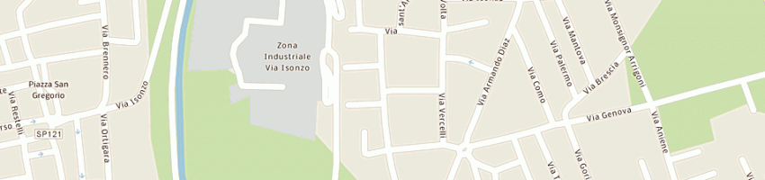 Mappa della impresa mc srl a MARNATE