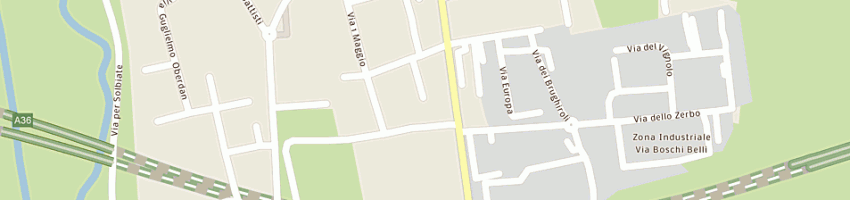 Mappa della impresa mit sas di montorio osvaldo ec a GORLA MAGGIORE