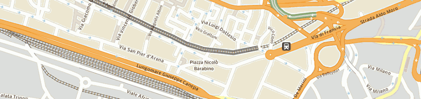 Mappa della impresa finsoe srl a GENOVA