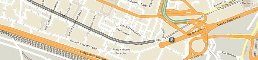 Mappa della impresa minisalone di ricciardi a e gesmundo f a GENOVA