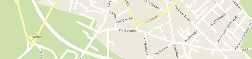 Mappa della impresa bianco bruno a SANLURI