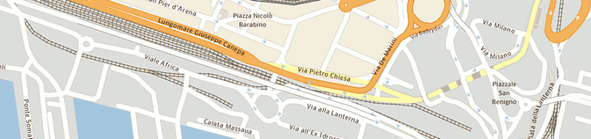 Mappa della impresa unosoft srl a GENOVA