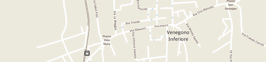 Mappa della impresa be-co snc di antognazza bernardino e c a VENEGONO INFERIORE