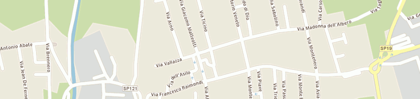 Mappa della impresa ferioli filippo spa a GORLA MINORE