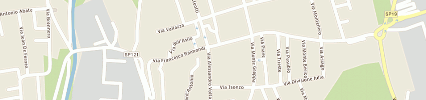 Mappa della impresa ospedale raimondi a GORLA MINORE