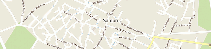 Mappa della impresa podda orlando a SANLURI