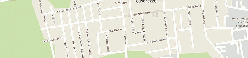 Mappa della impresa seps sas di lorella pontigia e c a CASOREZZO