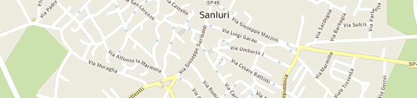 Mappa della impresa publidea di federica concu e c sas a SANLURI