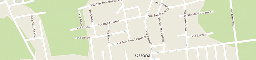 Mappa della impresa bmg clima snc di sergio croci e c a OSSONA
